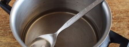 сахарный сироп для пропитки бисквита. Шаг 7