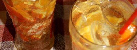 коктейль сангрия с шампанским. Шаг 5