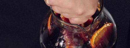 коктейль яблочная сангрия. Шаг 4