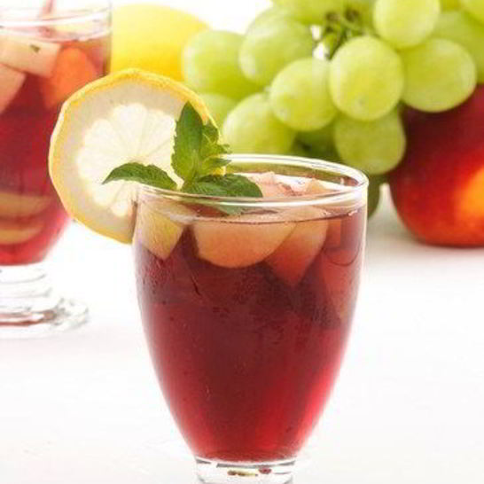 Рецепт сангрии из красных яблок и цитрусов