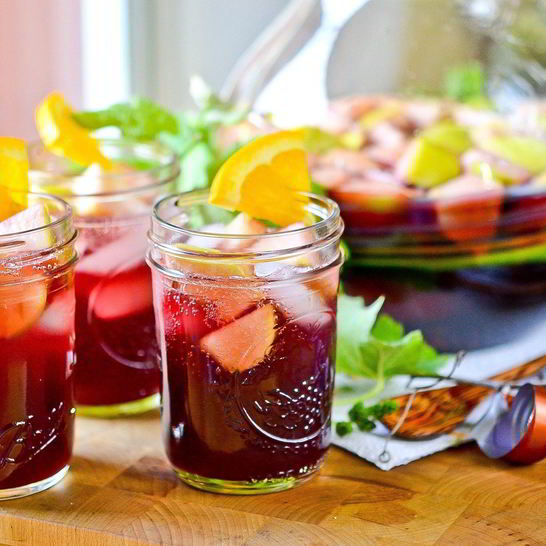 Рецепт сангрии с красным вином