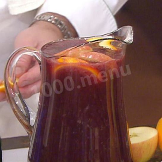 Рецепт вина сангрия