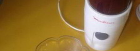 черничный смузи с бананом и кокосовым молоком. Шаг 3