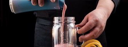 фруктово-творожный смузи с семенами чиа. Шаг 6