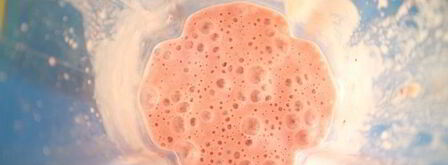 малиновый смузи на миндальном молоке. Шаг 11