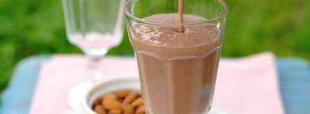 шоколадно-малиновый смузи для взрослых. Шаг 4