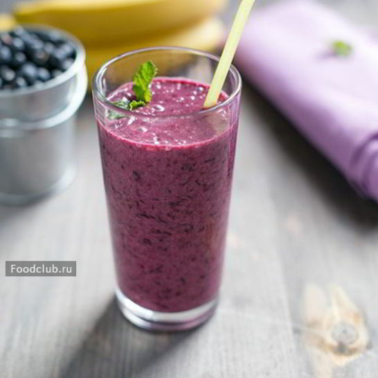 Рецепт смузей из черники