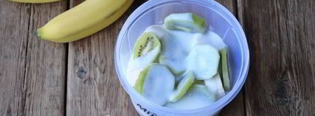 смузи из кефира и банана. Шаг 7