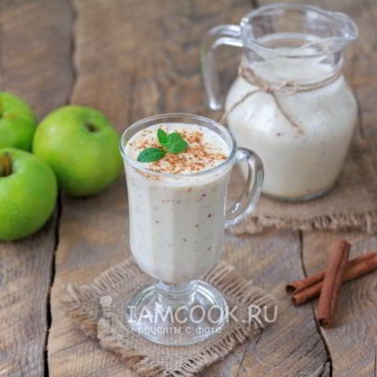 Рецепт смузей из кефира и яблока