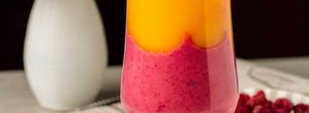 смузи из малины и манго. Шаг 13