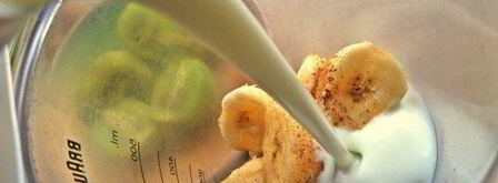 смузи из ревеня, киви и банана. Шаг 5