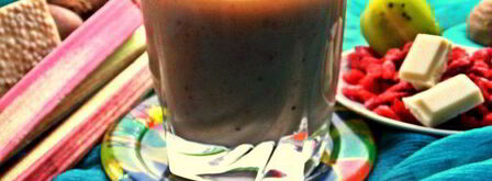 смузи из ревеня, киви и банана. Шаг 10