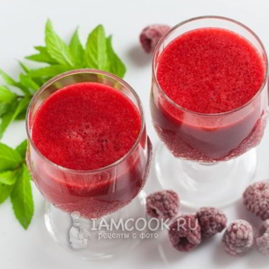 Рецепт смузей из замороженной малины
