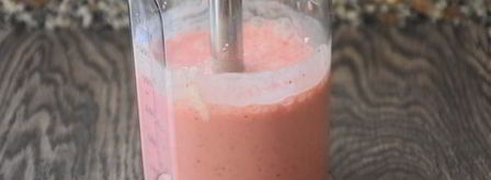 смузи клубничный чизкейк. Шаг 6