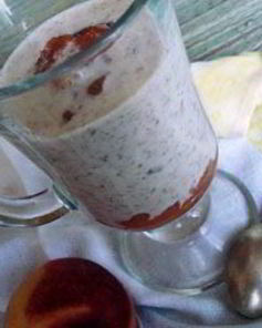 Смузи на кефире с нектарином