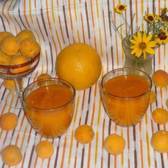 Рецепт смузей оранжевое лето