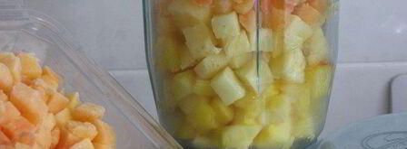 смузи тропический остров. Шаг 5