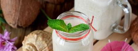 тропический смузи с кокосовым молоком. Шаг 6