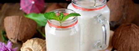 тропический смузи с кокосовым молоком. Шаг 8