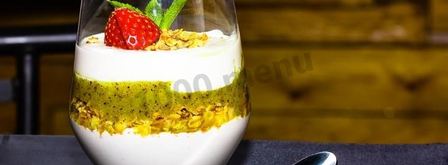 творожный мусс с фруктовым смузи. Шаг 7