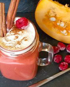 Тыквенно-малиновый смузи