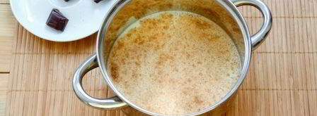 вегетарианский смузи горячий шоколад. Шаг 12