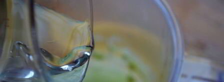 зеленый смузи с киви и огурцом. Шаг 4