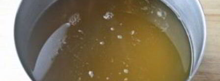 апельсиновый сок с медом. Шаг 5