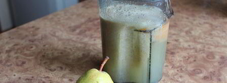 грушевый сок. Шаг 4