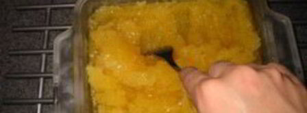 мороженый сок granita. Шаг 5