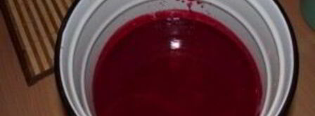 сок из калины. Шаг 5