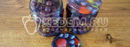 виноград в сиропе на зиму. Шаг 6