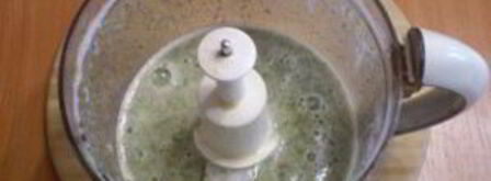 вкусный зеленый коктейль. Шаг 5