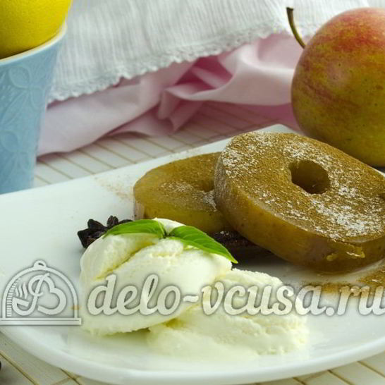 Рецепт яблок в сиропе с пряностями