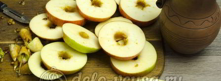 яблоки в сиропе с пряностями. Шаг 3