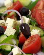 Греческий салат без перца