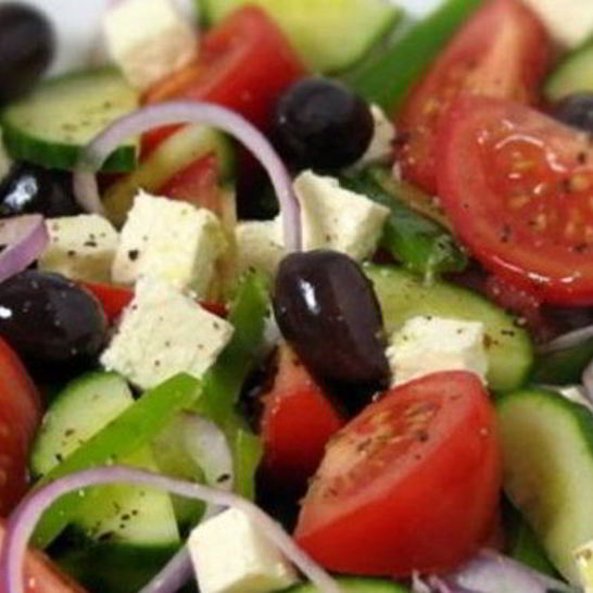 Рецепт греческого салата без перца