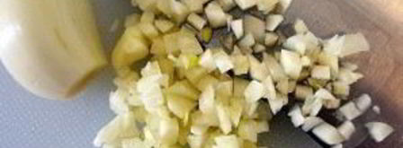 греческий салат из баклажанов. Шаг 6