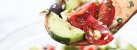 греческий салат с авокадо. Шаг 6