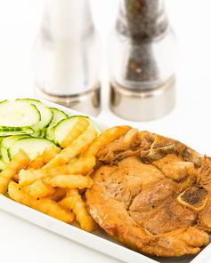 Греческий салат с креветками