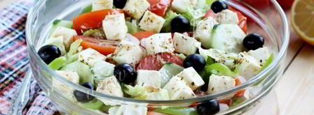 греческий салат с пекинской капустой. Шаг 16