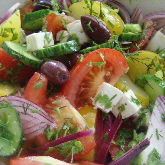 Рецепт греческого салата