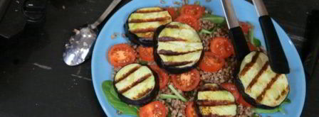 салат из гречки с баклажаном. Шаг 8