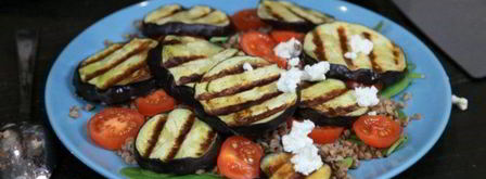 салат из гречки с баклажаном. Шаг 9