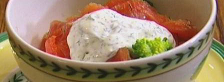 салат из гречки с брокколи и семгой. Шаг 8