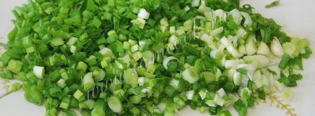 салат зеленый греческий с брынзой. Шаг 6