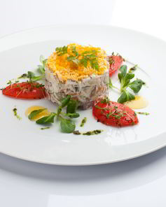 Салаты из куриной грудки