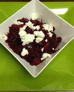 Капуста со свеклой