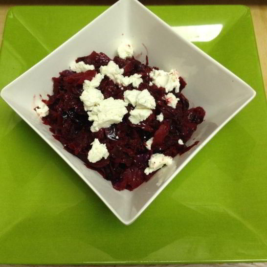 Рецепт капусты со свеклой