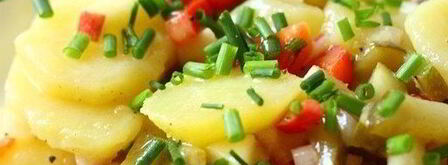 берлинский картофельный салат с винегретной заправкой. Шаг 4